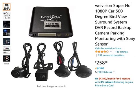 aftermarket 360 camera system.